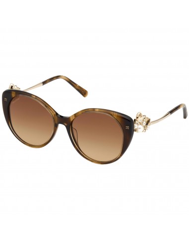 Swarovski Women's Sunglasses - Gradient Brown Lens Light Brown Frame | SK0279 47F Les magasins à Paris