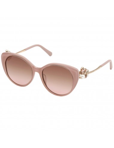 Swarovski Women's Sunglasses - Gradient Brown Lens Shiny Pink Frame | SK0279 72F la chaussure