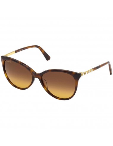 Swarovski Women's Sunglasses - Gradient Brown Lens Dark Havana Frame | SK0309 52F prix pour 