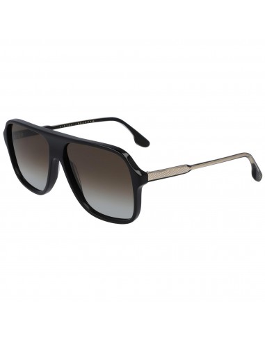 Victoria Beckham Women's Sunglasses - Brown Gradient Lens Square Frame | VB615S 001 livraison gratuite