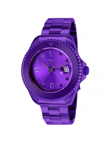 Invicta Men's Watch - Pro Diver Rotating Bezel Automatic Purple Dial Bracelet | 38321 acheter en ligne