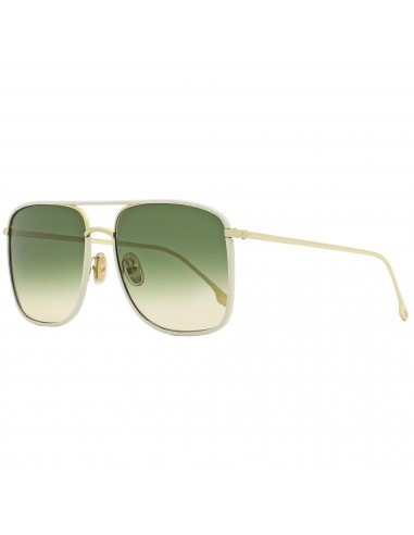 Victoria Beckham Women's Sunglasses - Green Gradient Lens Square Frame | VB210SL 103 votre