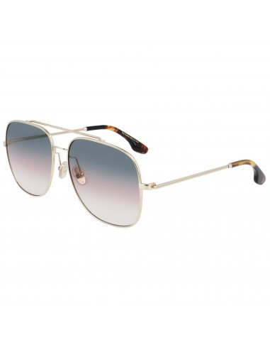 Victoria Beckham Women's Sunglasses - Petrol and Sand Lens Square Frame | VB215S 756 Par le système avancé 