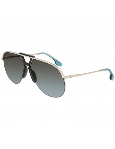 Victoria Beckham Women's Sunglasses - Gradient Dark Green Lens Aviator | VB222S 704 sélection de produits