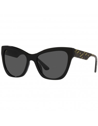 Versace Women's Sunglasses - Dark Grey Lens Cat Eye Acetate Frame | VE4417U 535887 Jusqu'à 80% De Réduction