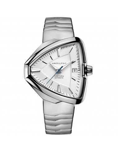 Hamilton Men's Watch - Ventura ELVIS80 Automatic White Dial Bracelet | H24505111 s'inspire de l'anatomie humaine