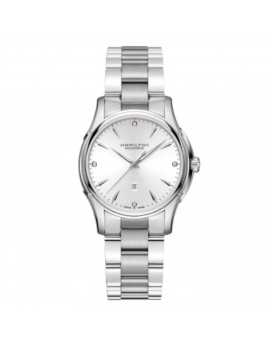 Hamilton Women's Diamond Watch - Jazzmaster Automatic Silver Tone Dial | H32315111 Les êtres humains sont 