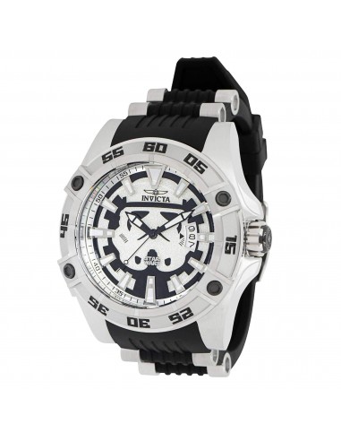 Invicta Men's Automatic Watch - Star Wars Stormtrooper White and Black Dial | 40085 Livraison rapide