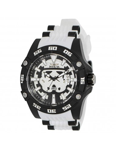 Invicta Men's Automatic Watch - Star Wars Stormtrooper White, Black Strap | 40359 Par le système avancé 