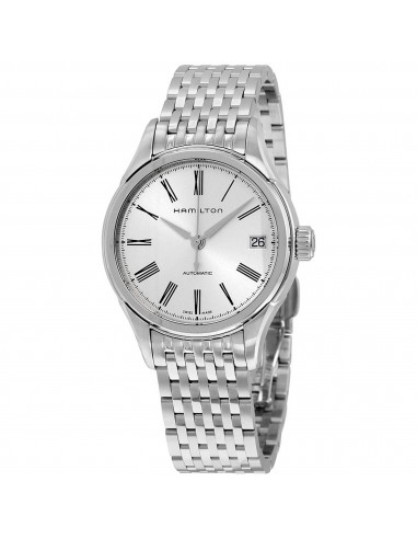 Hamilton Women's Watch - American Classic Valiant Auto Silver Tone Dial | H39415154 le concept de la Pate a emporter 