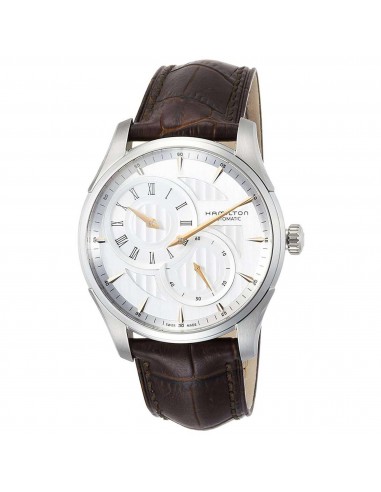 Hamilton Men's Watch - Jazzmaster Regulator Auto Automatic Brown Strap | H42615551 les ligaments