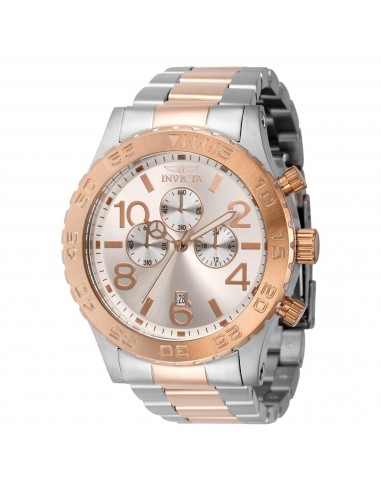 Invicta Men's Quartz Watch - Specialty Chronograph Silver Tone Dial Bracelet | 40604 sur le site 