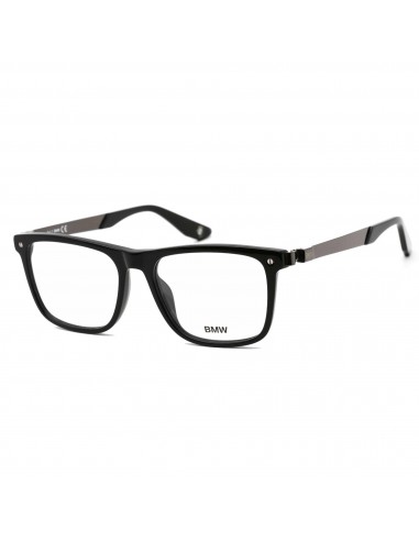 BMW Men's Eyeglasses - Shiny Black Full Rim Square Plastic Frame | BW5002-H 001 À commander