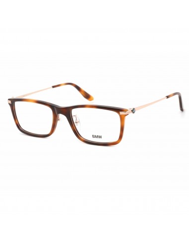 BMW Men's Eyeglasses - Dark Havana Rectangular Plastic Frame Clear Lens | BW5020 052 Comparez plus de prix