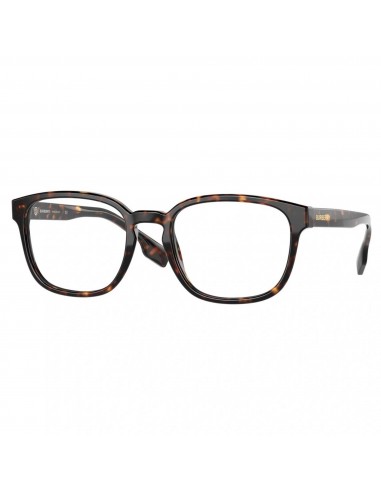 Burberry Men's Eyeglasses - Dark Havana Full Rim Frame Clear Lens, 53 mm | BE2344 3920 outlet