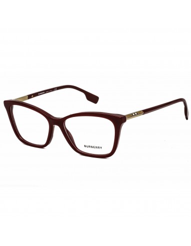 Burberry Women's Eyeglasses - Bordeaux Cat Eye Frame Clear Lens, 53 mm | BE2348 3403 Les magasins à Paris