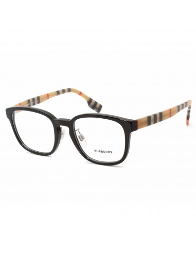 Burberry Men's Eyeglasses - Black Rectangular Plastic Frame Clear Lens | 0BE2344F 3952 du meilleur 