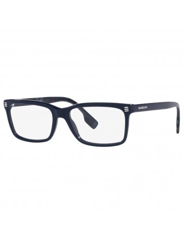 Burberry Men's Eyeglasses - Blue Rectangular Plastic Frame Clear Lens | 0BE2352 3988 à prix réduit toute l'année