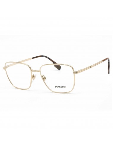 Burberry Women's Eyeglasses - Light Gold Square Full Rim Metal Frame | 0BE1368 1109 de votre