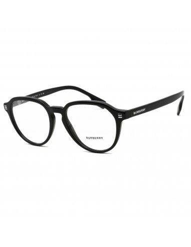 Burberry Men's Eyeglasses - Black Round Full Rim Frame Clear Demo Lens | 0BE2368 3001 Le MVP de beaucoup