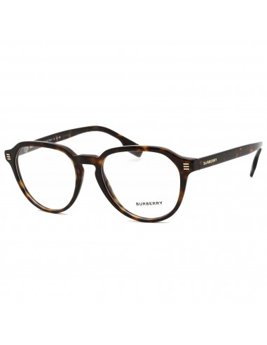 Burberry Men's Eyeglasses - Dark Havana Round Plastic Frame, 54 mm | 0BE2368 3002 ouvre sa boutique