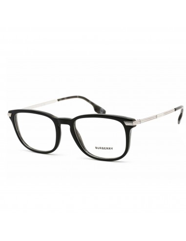 Burberry Men's Eyeglasses - Black Frame Clear Demo Lens Fixed Nose Pads | 0BE2369 3829 français