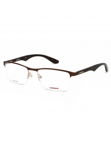 Carrera Men's Eyeglasses - Brown Gold Havana Half Rim Rectangular | Ca 6623 08FX 00 Comparez plus de prix