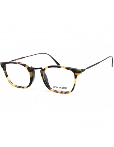 Cutler And Gross Men's Eyeglasses - Full Rim Camouflage Plastic Frame | CG1358 002 soldes