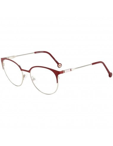 Carolina Herrera Women's Eyeglasses - Gold and Burgundy Oval Frame | CH 0075 0NOA 00 chez Cornerstreet bien 