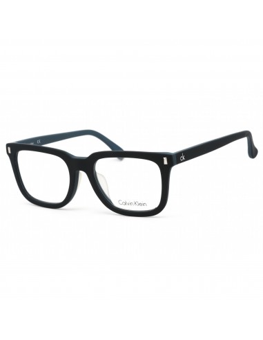 Calvin Klein Unisex Eyeglasses - Matte Blue Rectangular Frame Demo Lens | CK5898A 430 Amélioration de cerveau avec