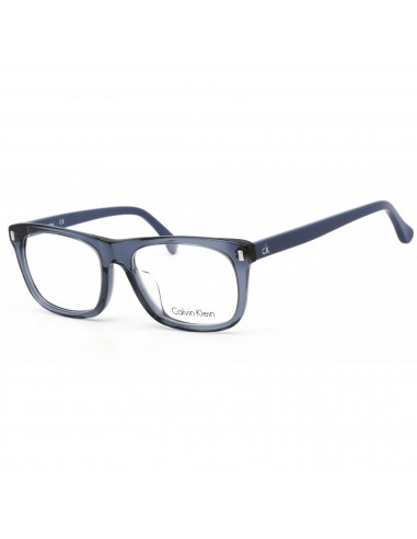 Calvin Klein Unisex Eyeglasses - Blue Rectangular Full Rim Plastic Frame | CK5899A 438 destockage