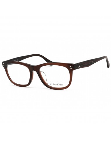 Calvin Klein Unisex Eyeglasses - Brown Plastic Full Rim Frame Clear Lens | CK5903A 201 pour bénéficier 