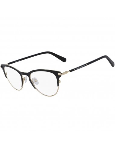 Calvin Klein Jeans Women's Eyeglasses - Satin Black and Gold Frame | CKJ20302 001 l'achat 