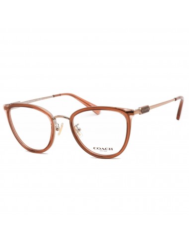 Coach Women's Eyeglasses - Shiny Rose Gold/Transparent Full Rim Frame | 0HC5146 9415 meilleur choix