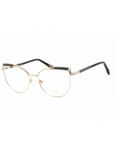 Chopard Women's Eyeglasses - Gold Metal Cat Eye Frame Clear Demo Lens | VCHC70 0300 ouvre sa boutique