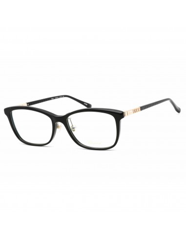 Chopard Women's Eyeglasses - Black Rectangular Frame Clear Demo Lens | VCHD10J 0700 destockage