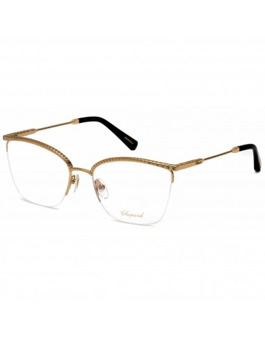 Chopard Unisex Eyeglasses - Shiny Rose Gold Cat Eye Half Rim Frame | VCHD13S 0300 Comparez et commandez 