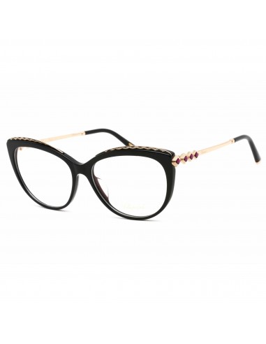 Chopard Women's Eyeglasses - Black Cat Eye Plastic Frame Demo Lens | VCH276S 700Y pas chere