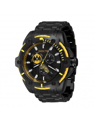 Invicta Men's Watch - DC Comics Batman Quartz Black Stainless Steel Bracelet | 41380 prix