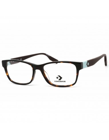 Converse Unisex Eyeglasses - Dark Tortoise Rectangular Full Rim Frame | CV5034 239 français