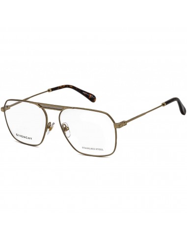 Givenchy Men's Eyeglasses - Gold/Havana Geometrical Metal Frame | GV 0118 0J5G 00 france