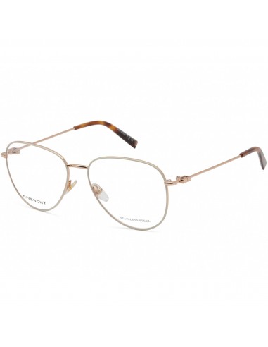 Givenchy Women's Eyeglasses - Gold/Ivory/Havana Pilot Shaped Frame | GV 0150 0Y3R 00 destockage