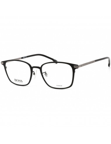 Hugo Boss Unisex Eyeglasses - Matte Black/Grey Titanium Frame | BOSS 1071/F 0003 00 pas cher