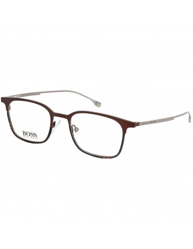 Hugo Boss Men's Eyeglasses - Clear Lens Brown Havana Rectangular, 57 mm | 1014 0HGC 00 ou a consommer sur place