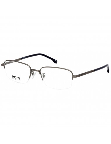 Hugo Boss Men's Eyeglasses - Semi Matte Dark Ruthenium Frame | BOSS 1108/F 0R80 00 soldes