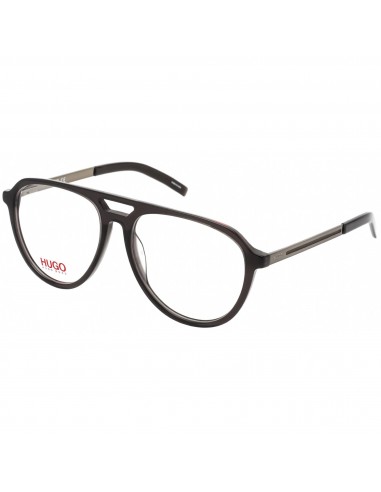 Hugo Boss Men's Eyeglasses - Clear Demo Lens Grey Full Rim Frame | HG 1093 0KB7 00 une grave pollution 