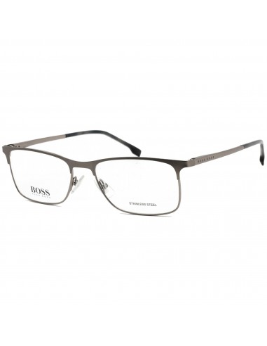 Hugo Boss Unisex Eyeglasses - Matte Ruthenium and Black Rectangular | BOSS 1186 0R81 votre restaurant rapide dans 