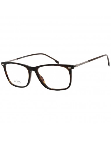 Hugo Boss Unisex Eyeglasses - Clear Lens Havana Acetate Frame | BOSS 1228/U 0086 00 acheter en ligne