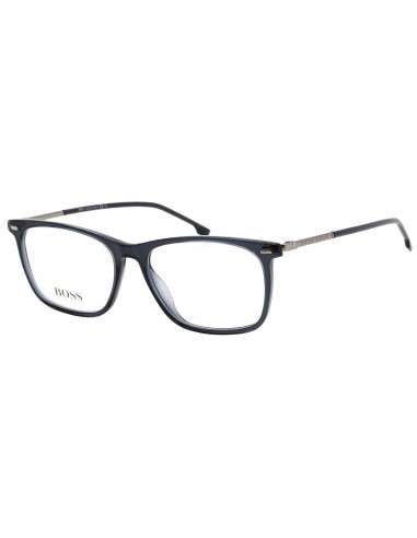 Hugo Boss Unisex Eyeglasses - Demo Lens Blue Acetate Frame | BOSS 1228/U 0PJP 00 français