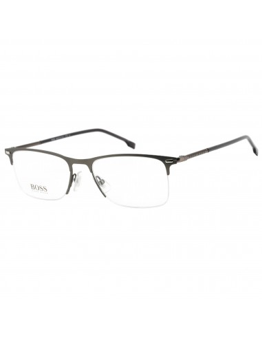 Hugo Boss Men's Eyeglasses - Clear Lens Matte Ruthenium Frame | BOSS 1230/U 0R80 00 2024